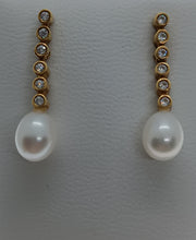 Cargar imagen en el visor de la galería, PENDIENTES ORO 1ª LEY 18 KTES 4011552A